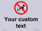 IV7268: Custom Prohibition No dog fouling