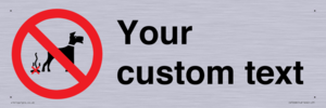 IV7268: Custom Prohibition No dog fouling