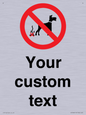 IV7268: Custom Prohibition No dog fouling