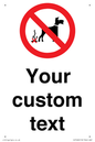 IV7268: Custom Prohibition No dog fouling