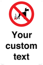 IV7268: Custom Prohibition No dog fouling