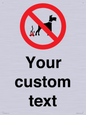 IV7268: Custom Prohibition No dog fouling