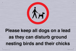 IV7279: Please keep all dogs on a lead as they can disturb ground nesting birds and their chicks
