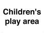 IV7366: Children's play area