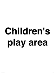 IV7366: Children's play area