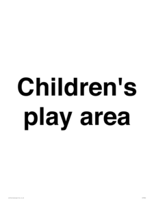 IV7366: Children's play area
