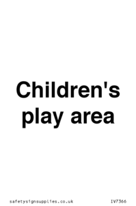 IV7366: Children's play area