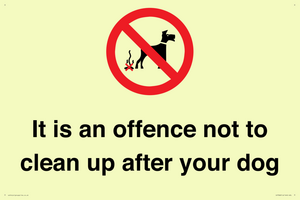 IV7368: It is an offence not to clean up after your dog