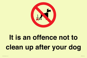 IV7368: It is an offence not to clean up after your dog