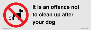 IV7368: It is an offence not to clean up after your dog