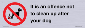 IV7368: It is an offence not to clean up after your dog