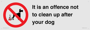 IV7368: It is an offence not to clean up after your dog