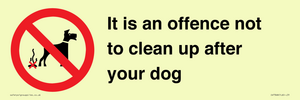 IV7368: It is an offence not to clean up after your dog