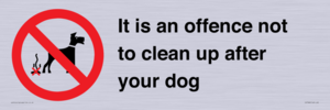 IV7368: It is an offence not to clean up after your dog