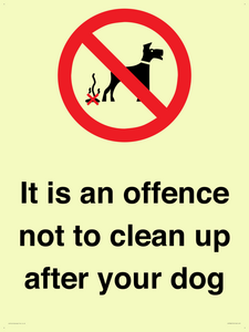 IV7368: It is an offence not to clean up after your dog