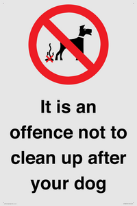 IV7368: It is an offence not to clean up after your dog