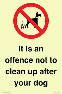 IV7368: It is an offence not to clean up after your dog