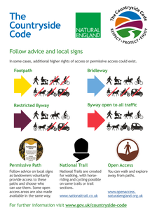 IV7374: Countryside Follow advice and local signs