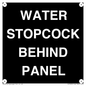 IV7839: WATER STOPCOCK BEHIND PANEL