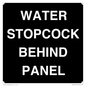 IV7839: WATER STOPCOCK BEHIND PANEL