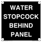IV7839: WATER STOPCOCK BEHIND PANEL