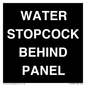 IV7839: WATER STOPCOCK BEHIND PANEL