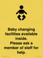 IV7840: Baby changing facilities available inside. Please ask a member of staff for help.