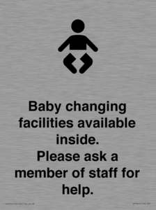 IV7840: Baby changing facilities available inside. Please ask a member of staff for help.
