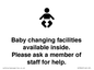 IV7840: Baby changing facilities available inside. Please ask a member of staff for help.