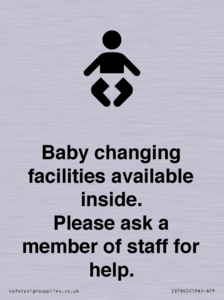 IV7840: Baby changing facilities available inside. Please ask a member of staff for help.