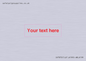 IV7872: Custom blank information sign. Red text, plain background