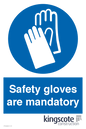 KCC822: Safety gloves are mandatory