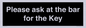 KT13193: Please ask at the bar for the Key