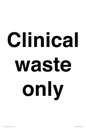 KT13242: Clinical waste only