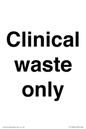 KT13242: Clinical waste only