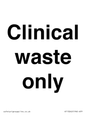 KT13242: Clinical waste only