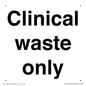 KT13242: Clinical waste only