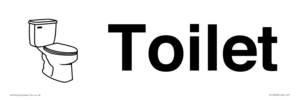 KT13252: Dementia Toilet signs