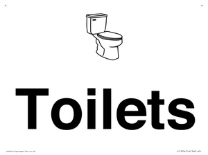 KT13254: Dementia Toilets signs