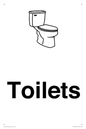 KT13254: Dementia Toilets signs