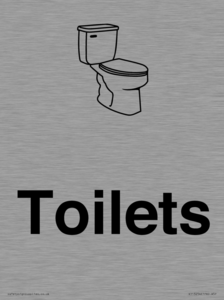 KT13254: Dementia Toilets signs