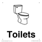 KT13254: Dementia Toilets signs