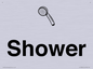 KT13256: Dementia Shower sign