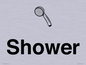 KT13256: Dementia Shower sign