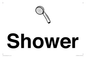 KT13256: Dementia Shower sign