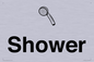 KT13256: Dementia Shower sign
