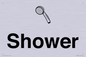 KT13256: Dementia Shower sign