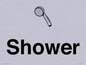 KT13256: Dementia Shower sign