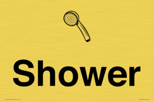 KT13256: Dementia Shower sign
