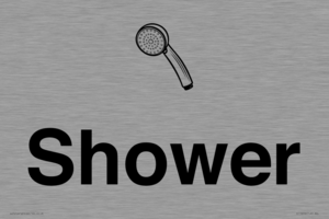 KT13256: Dementia Shower sign